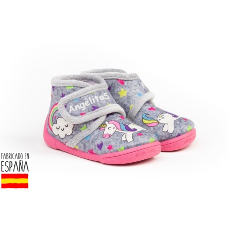 Calzado descanso cierre velcro, made in spain - ANGELITOS -