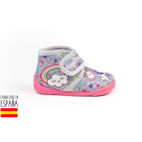 Calzado descanso cierre velcro, made in spain - ANGELITOS -