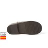 Botines bajos piel con forro de borreguillo, made in spain -