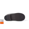 Botines bajos piel con forro de borreguillo, made in spain -