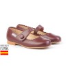 Botines bajos piel con forro de borreguillo, made in spain -