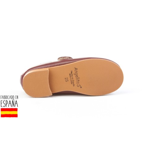 Botines bajos piel con forro de borreguillo, made in spain -