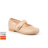 Botines bajos piel con forro de borreguillo, made in spain -