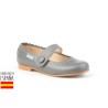 Botines bajos piel con forro de borreguillo, made in spain -