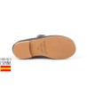 Botines bajos piel con forro de borreguillo, made in spain -