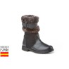 Botas piel detalle pelo, made in spain - ANGELITOS - ANGI-152