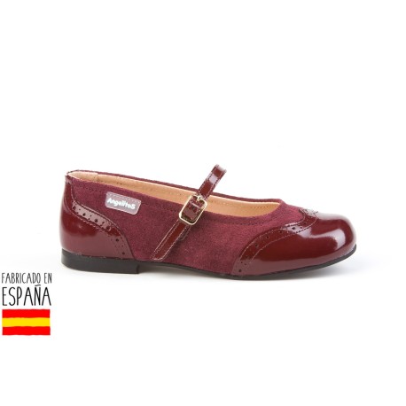 Botas piel detalle pelo, made in spain - ANGELITOS - ANGI-152