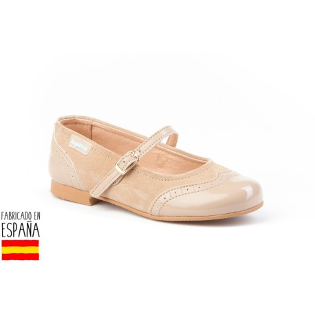 Botas piel detalle pelo, made in spain - ANGELITOS - ANGI-152