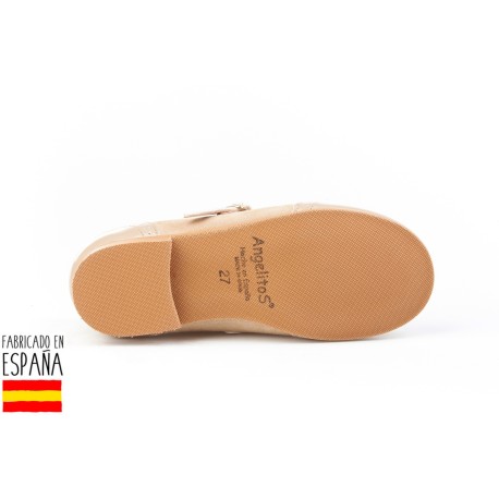 Botas piel detalle pelo, made in spain - ANGELITOS - ANGI-152