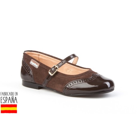 Botas piel detalle pelo, made in spain - ANGELITOS - ANGI-152