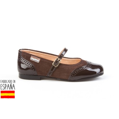 Botas piel detalle pelo, made in spain - ANGELITOS - ANGI-152