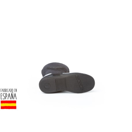 Botas piel detalle corazón lateral, made in spain - ANGELITOS -