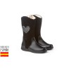 Botas piel detalle corazón lateral, made in spain - ANGELITOS -