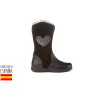 Botas piel detalle corazón lateral, made in spain - ANGELITOS -