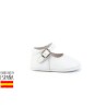 Zapatito suela blanda de piel cierre hebilla, made in spain -