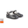 Zapatito suela blanda de piel cierre hebilla, made in spain -