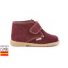 Botines bajos piel y cierre velcro, made in spain - ANGELITOS -
