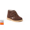 Botines bajos piel y cierre velcro, made in spain - ANGELITOS -