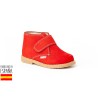 Botines bajos piel y cierre velcro, made in spain - ANGELITOS -