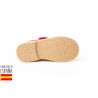 Botines bajos piel y cierre velcro, made in spain - ANGELITOS -