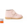 Botines bajos piel y cierre velcro, made in spain - ANGELITOS -