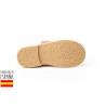 Botines bajos piel y cierre velcro, made in spain - ANGELITOS -
