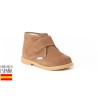 Botines bajos piel y cierre velcro, made in spain - ANGELITOS -