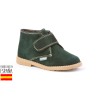 Botines bajos piel y cierre velcro, made in spain - ANGELITOS -