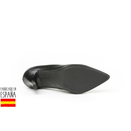 Merceditas piel lisas cierre hebilla, made in spain - ANGELITOS