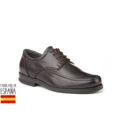 Mocasines piel cierre cordones, made in spain - MAÑAS -