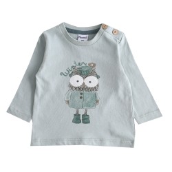 Camiseta con búho-ALM-BBI67068 Camiseta con búho-ALM-BBI67068