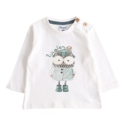 Camiseta con búho-ALM-BBI67079 Camiseta con búho-ALM-BBI67079