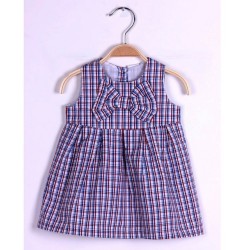 Vestido manga corta-ALM-BGV03544 Vestido manga