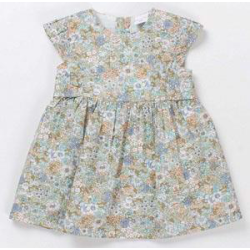 Vestido manga corta-ALM-BGV04504 Vestido manga