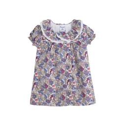 Vestido manga corta estampado-ALM-BGV07506 Vestido manga corta