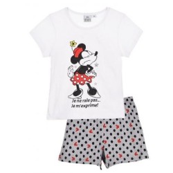 Pijama corto niña MINNIE Pijama corto 100%
