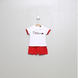 Conjunto corto recién nacido niño-Street Monkey Conjunto corto