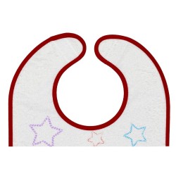 Pack 3 baberos rizo plastificado velcro 25x35 modelos