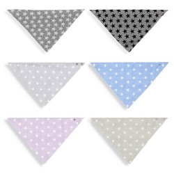 Babero bandana bebe 38x22 modelo star-ALM-252-Interbaby Babero