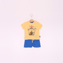 Conjunto bebe niño pantalon y camiseta-ALM-190047-Street Monkey