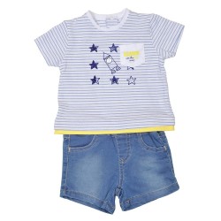 Conjunto corto cohete-ALM-20111312-Yatsi baby Conjunto corto