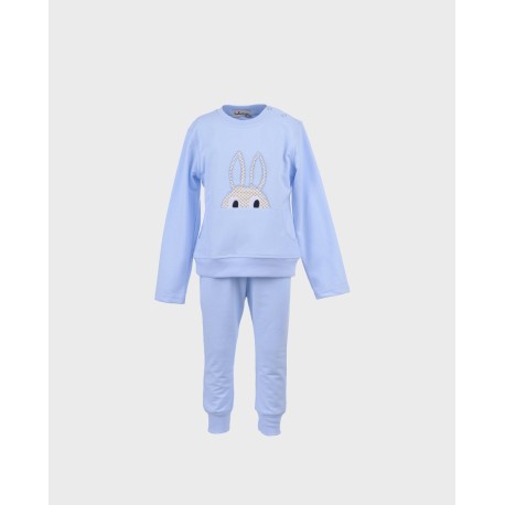 Chandal bebe niño 2 piezas celeste-ALM-1011240901-LA ORMIGA