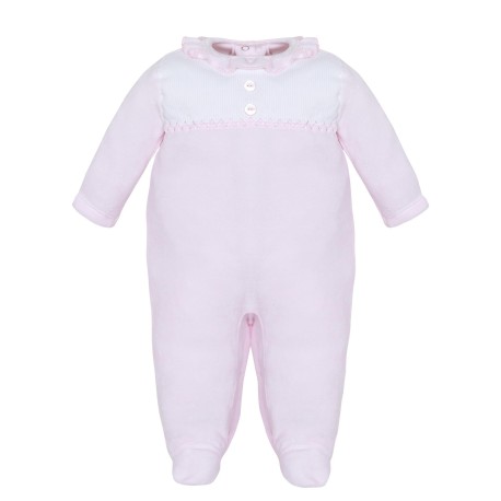 Pelele cuello volante-ALM-MN8173-MINHON Pelele cuello