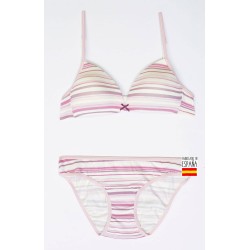 Conjunto sujetador+braga joven-CLI-K4102-Delicatta Conjunto
