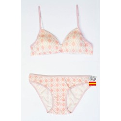 Conjunto sujetador+braga joven-CLI-K4103-Delicatta Conjunto