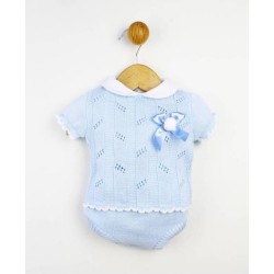 Conjunto corto punto lazo raso-22519-Tony Bambino Conjunto