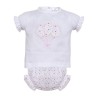 Conjunto corto algodón 2 piezas bebe-MN8514-Minhon Conjunto