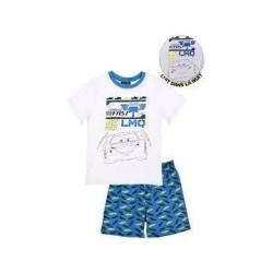 Pijama corto Cars Niño brilla en la oscuridad Pijama corto Cars