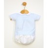 Conjunto corto bebé 2 piezas algodón cuello bebé-24490-Popys