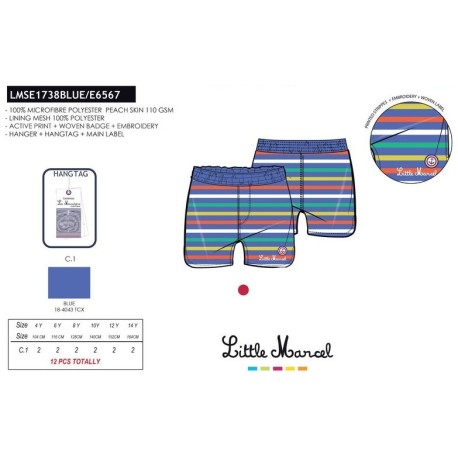 Boxer baño little marcel - Little Marcel - NFV-LMSE1738 Boxer